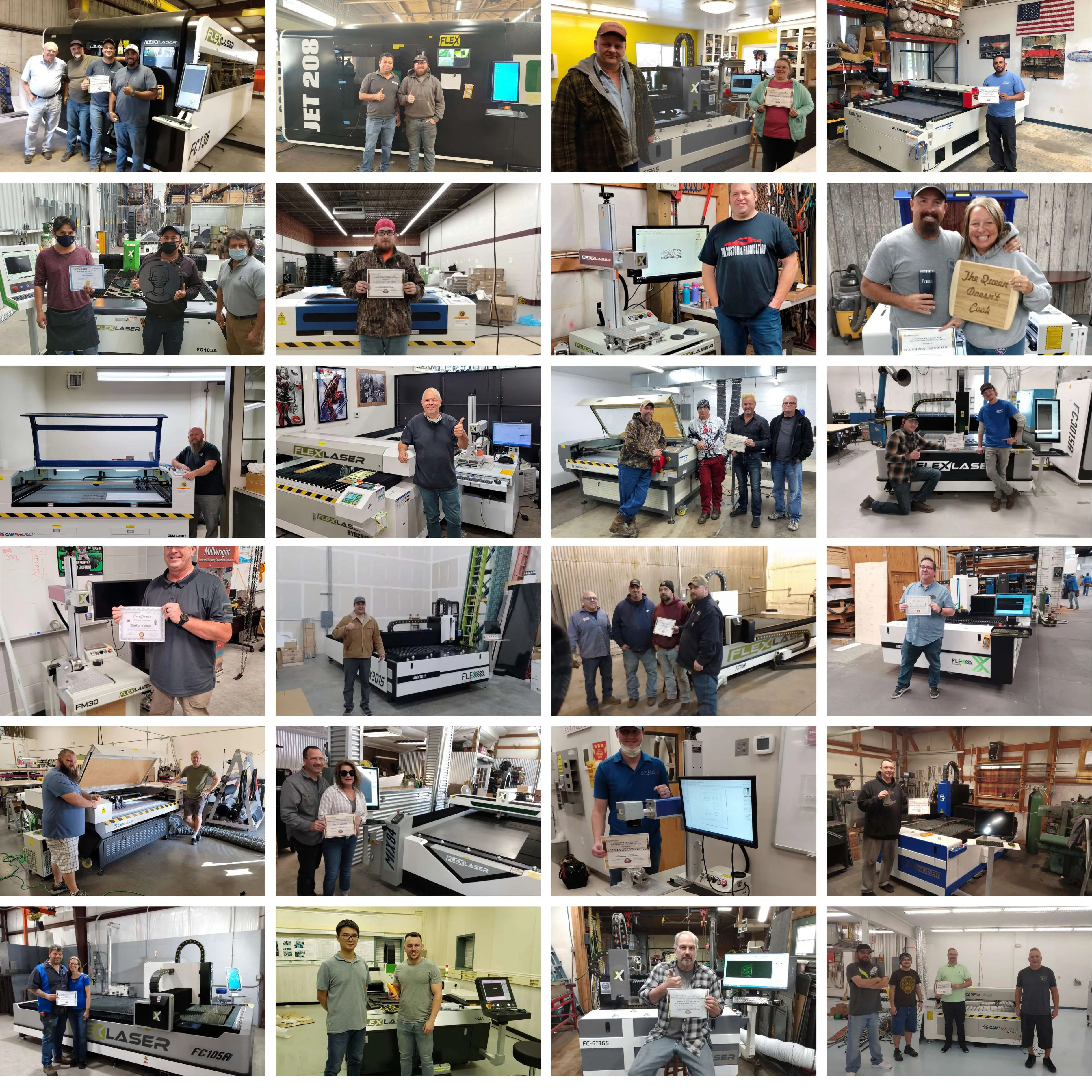 1500W to 3000W FlexMax Fiber Laser Metal Cutter JET DUAL Series for 10x5' sheets and 20' tubes cutting area