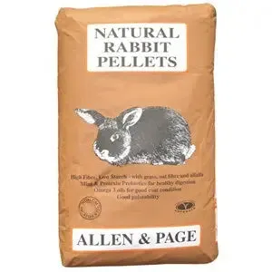 Allen & Page Natural Pellets Rabbit Food - 20 kg