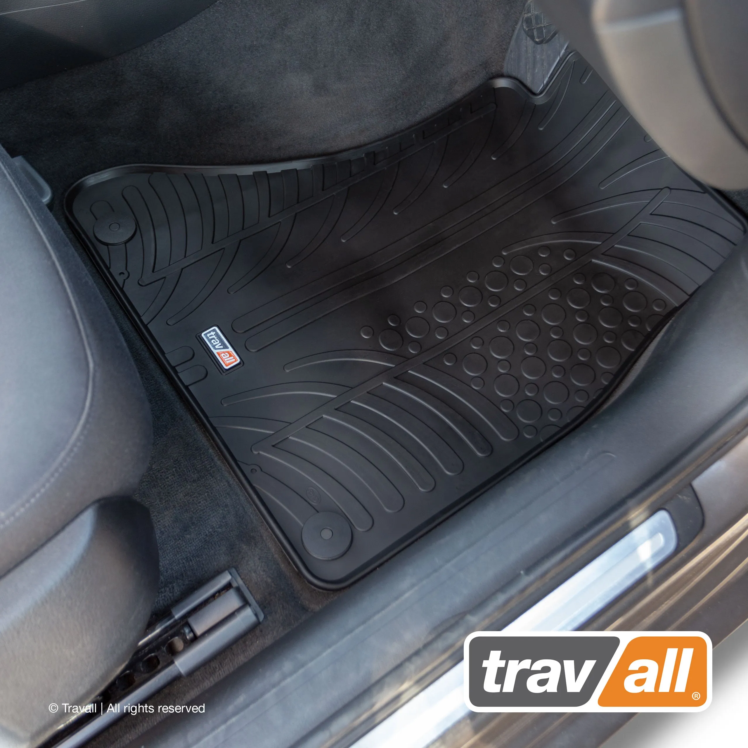 AUDI A4 SALOON/ESTATE 2007-2015 and AUDI A5 SPORTBACK 2009-2016 Rubber Car Mats Set (4 Mats)