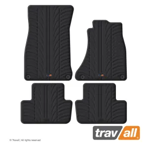 AUDI A4 SALOON/ESTATE 2007-2015 and AUDI A5 SPORTBACK 2009-2016 Rubber Car Mats Set (4 Mats)