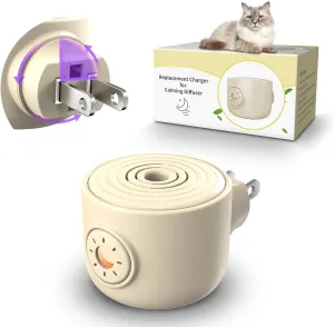 Cat Calming Diffuser Plug-in, Pheremones Calming Diffuser for Cats and Dog Multicat Diffuser Starter Kit Compatible with Cat Calming Spray, ONLY Diffuser Head