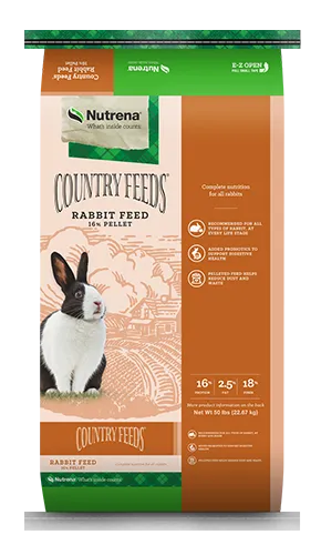 CF RABBIT 16% PELLET - CONEJO PELLETS