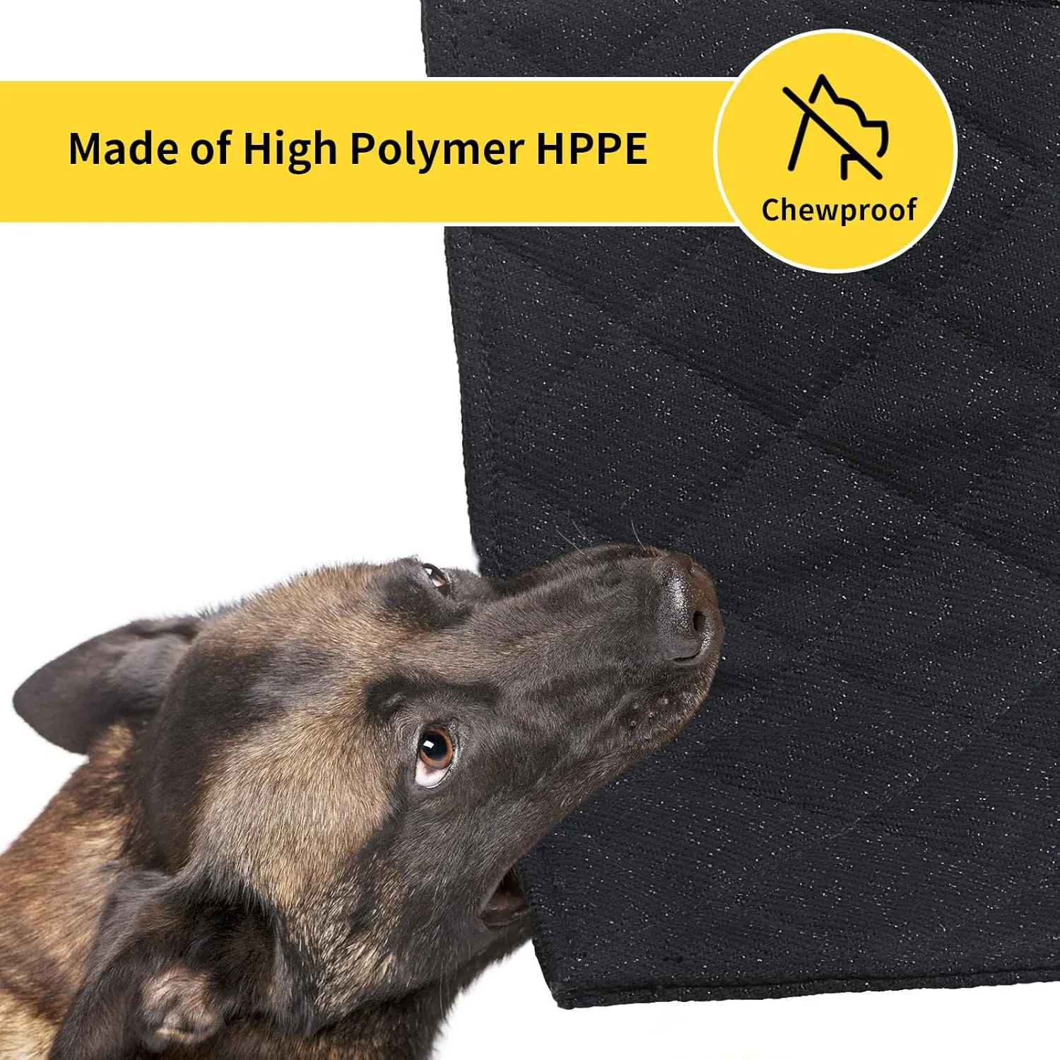 Chew Proof Dog Crate Dog Bed Pad Mat for Tough Dog, Indestructibl and Water Resistant Dog Mat for Aggressive Chewer, Durable Bed Mat Design for Dog Cage