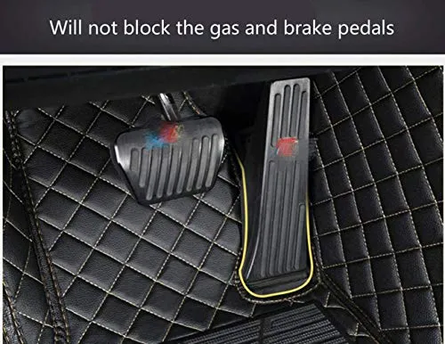 Customized Car Mats are Suitable for Volkswagen ID.4 CROZZ / 2021 Year Waterproof Lining Full Set of Environmentally Friendly Flooring (Red,ID.4 CROZZ / 2021 Year)