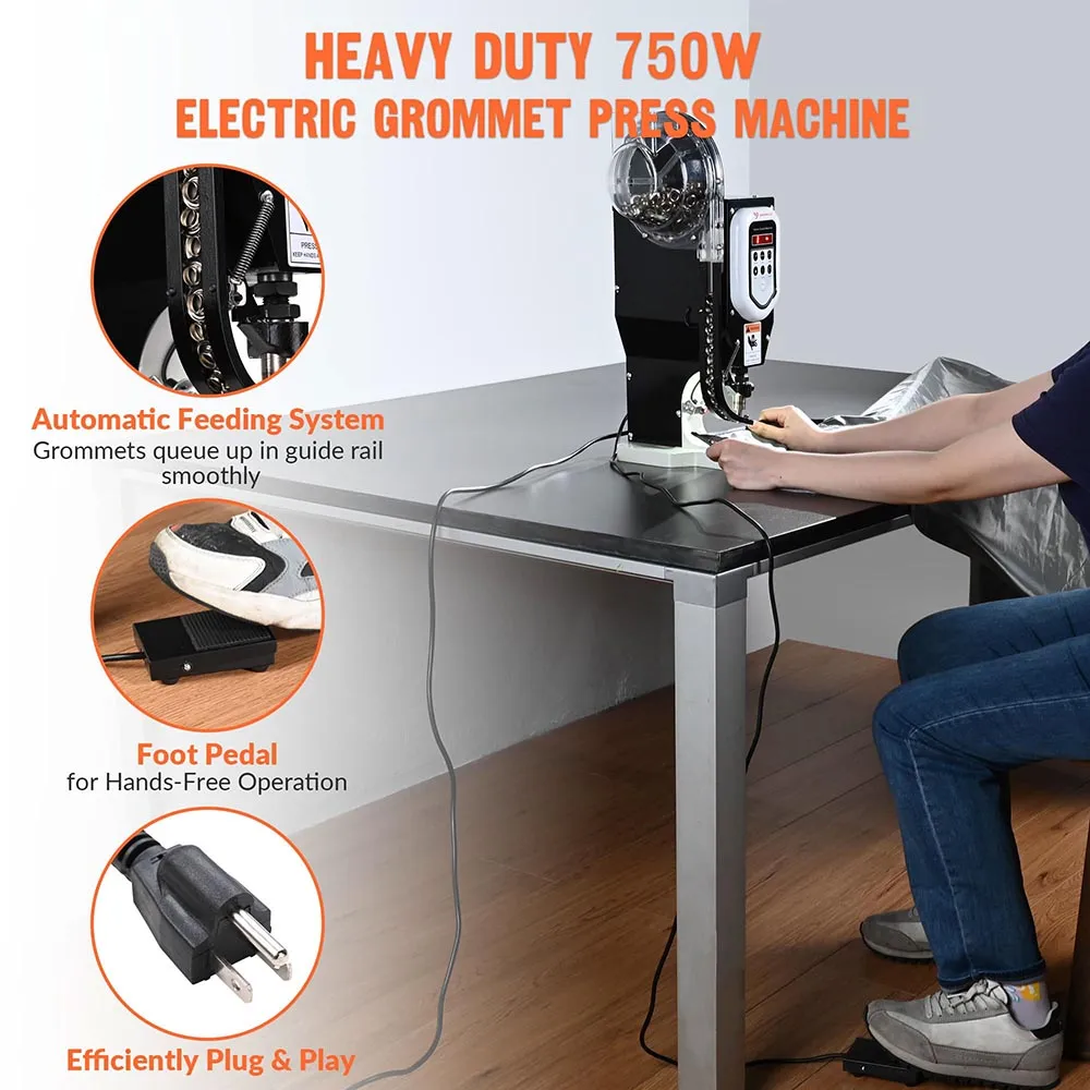 DIY Fully Auto Grommet Machine for Fabric #2 Grommet