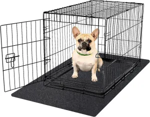 Dog Playpen Mat Pads, Puppy Pads for Dogs Training, Housebreaking, Incontinence, Kennel, Reusable, Absorbent, Waterproof, Non-Slip, Washable(18" x 24")