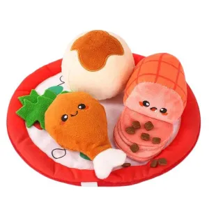 Dog Snuffle Mat - Christmas Dinner
