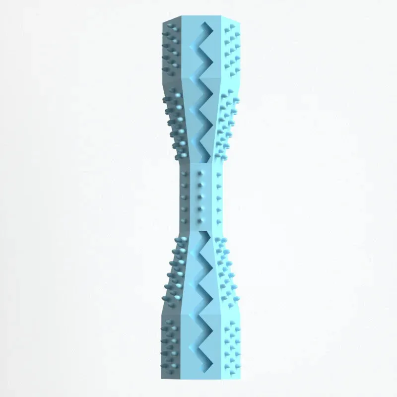 Durable Chew Toy & Toothbrush for Small Dogs