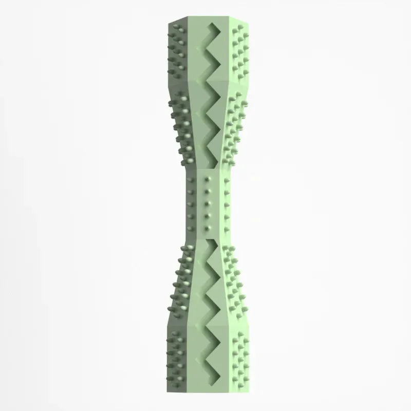 Durable Chew Toy & Toothbrush for Small Dogs