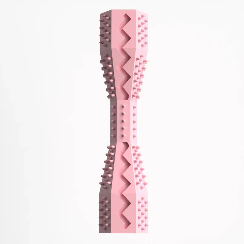Durable Chew Toy & Toothbrush for Small Dogs