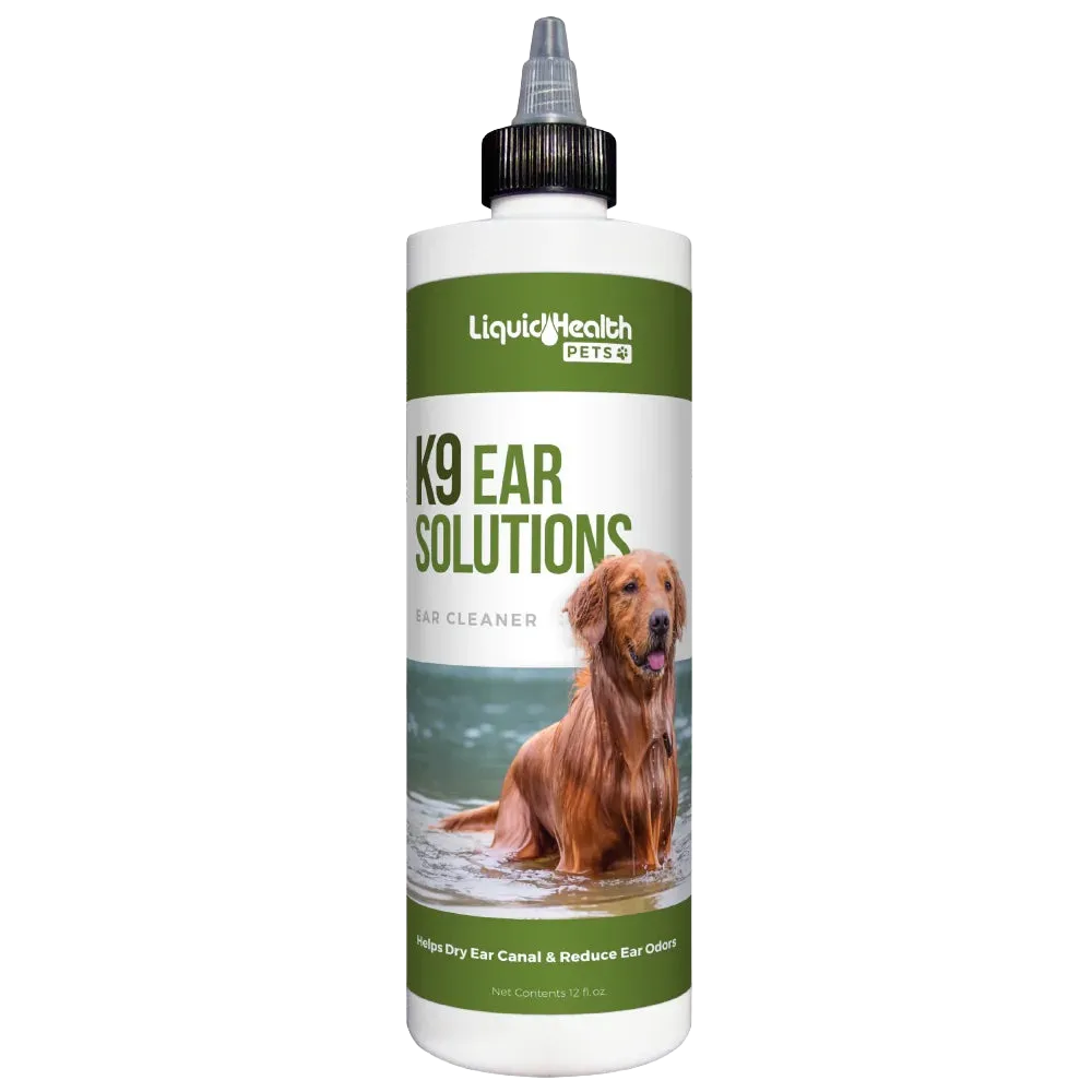 Ear Solution with Colloidal Silver 12oz by Liquid Health Pets