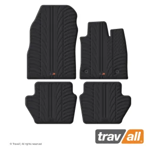FORD FIESTA 5 DOOR HATCHBACK 2017-2023 and Puma 2020-CURRENT Rubber Car Mats Set (4 Mats)