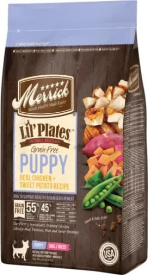 Merrick Lil' Plates Puppy Freeze-Dried Dog Food - Chicken & Sweet Potato