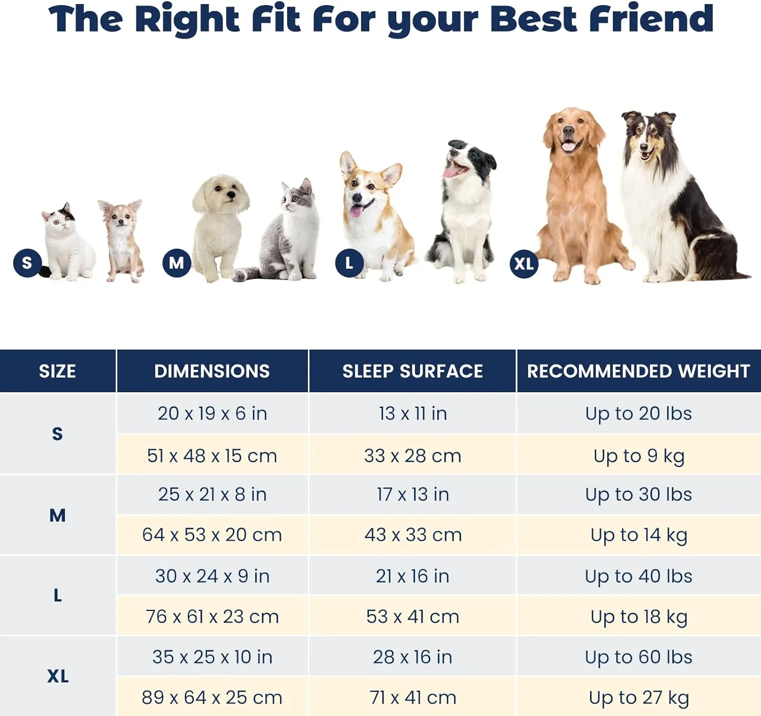 Miguel Waterproof Outdoor Dog Bed for Medium Small Dogs, Oxford Pet Bed Tough with Sides Easy Clean, All Weather Rectangle Puppy Bed with Removable Cover Bolster Bed Scratch Resistant 30 inches