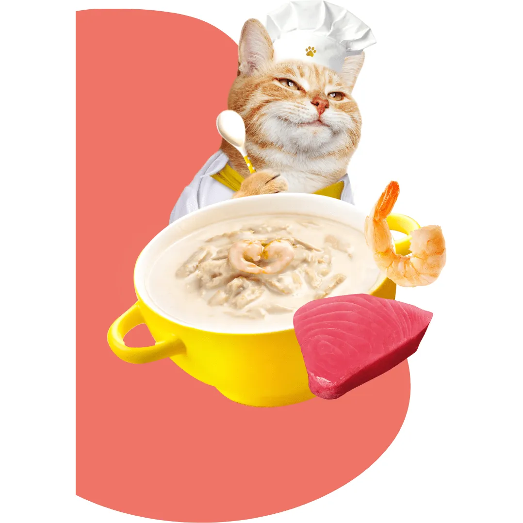 Moochie Broth Tuna & Shrimp  40G  Pouch