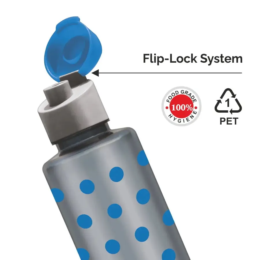 Polka Pet & PP Bottles Set of 4