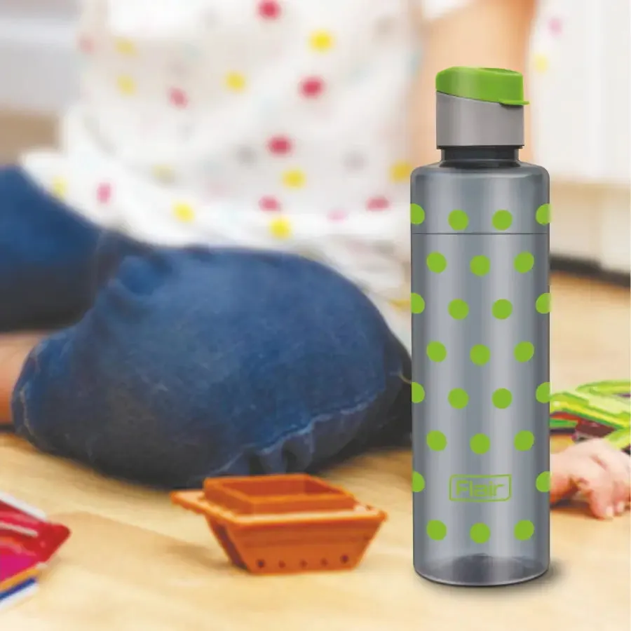 Polka Pet & PP Bottles Set of 4