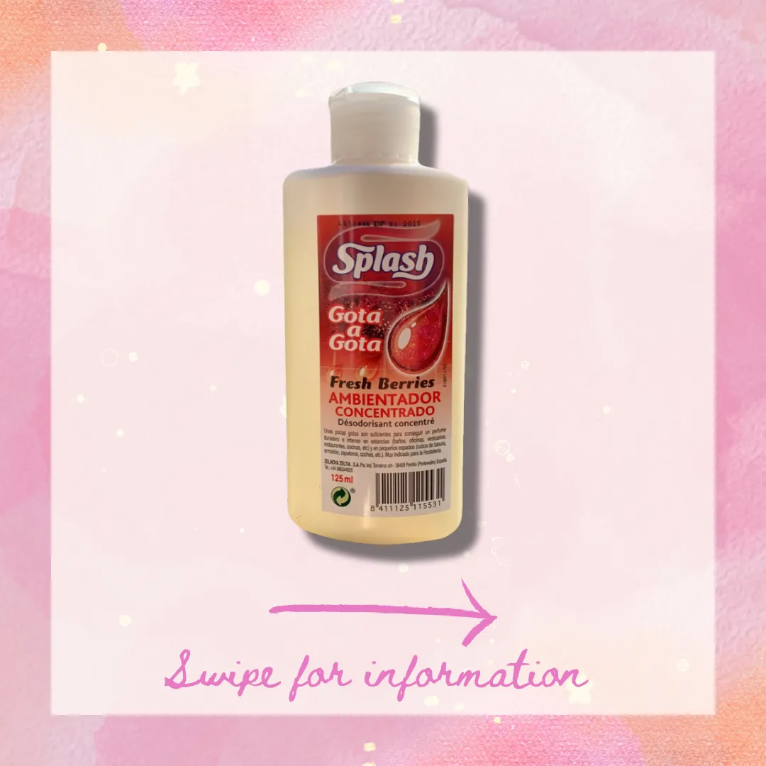 Splash FRESH BERRIES Toilet Drops 125ml
