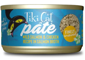Tiki Cat Luau Salmon Chicken Pate 2.8oz